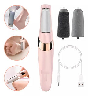 Lixa Elétrica Para os Pés Recarregável USB