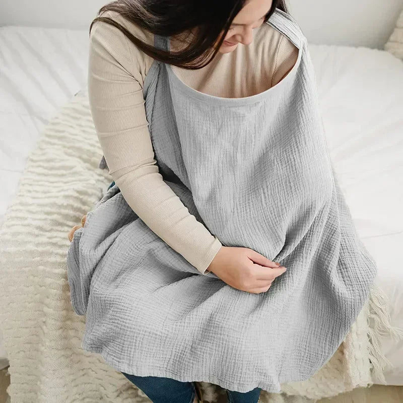 Capa de Amamentação Multifuncional - Conforto para Mães e Bebês