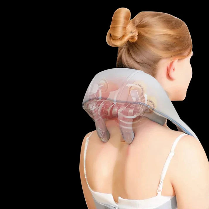 Alívio Imediato do Estresse e das Tensões – Massageador Shiatsu Ultra