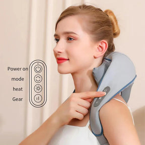 Alívio Imediato do Estresse e das Tensões – Massageador Shiatsu Ultra